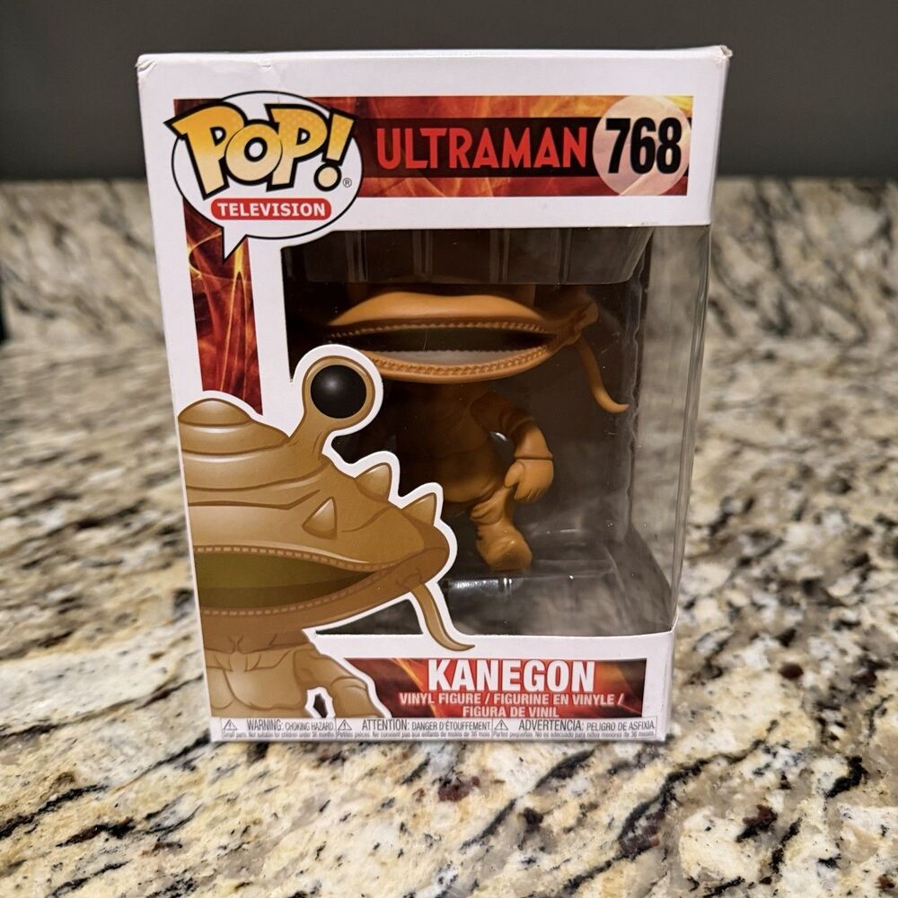 Funko Pop Ultraman Kanegon #768 Television Vinyl Figure 2019 Box Damage